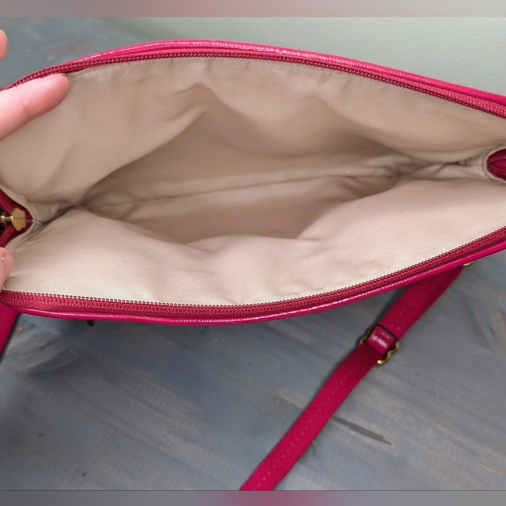 Coach White and Pink Crossbody Bag - Picture 10 of 10